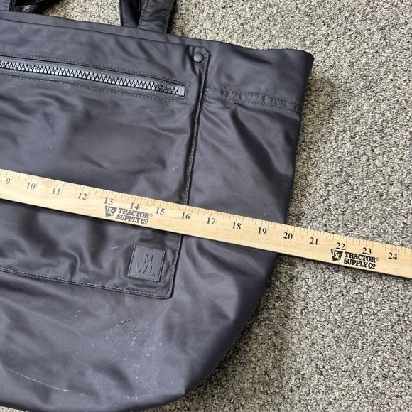 Madewell The MWL Resourced Tote Bag Black Shoulder Weekender Poly - Picture 8 of 9